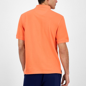 Polos de golf lisos al por mayor, impresión personalizada, tela piqué 100% algodón, secado rápido, manga corta, camiseta deportiva tipo polo para hombre - Product Image 2