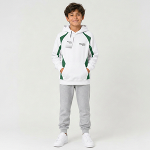 Sudadera con capucha para niños de alta calidad con tela premium, tacto agradable y estilo moderno para niños y niñas activos y para actividades diarias. - Product Image 1