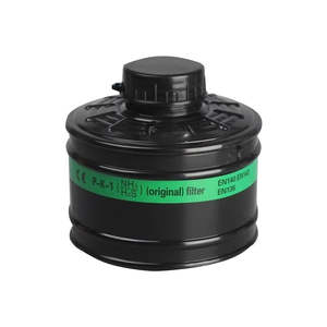 Masque à gaz en gros, cartouche filtrante à simple cartouche de 40 mm, cartouche filtrante à charbon actif, peinture industrielle par pulvérisation, fumée - Product Image 2