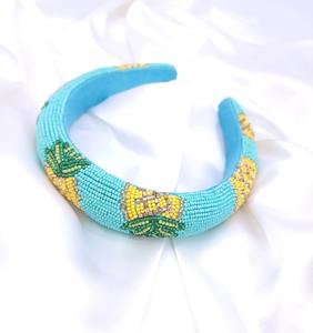 Diadema de Cuentas Personalizada, Banda para el Cabello Bordada a Mano con Cuentas de Semillas, Accesorio para el Cabello para Mujeres, para Fiestas y Bodas - Product Image 4