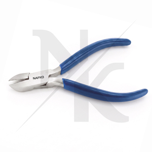 Industrial Grade High Performance Jewelry Pliers Beading Craft Work <b>Side</b> <b>Cutter</b> 115mm Stainless Steel Custom PVC Multiple Handle - Product Image 2
