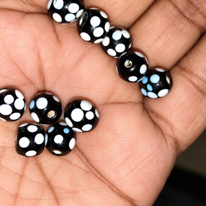 Artisanat indien en gros : Perles intercalaires tubulaires en verre de cristal Lampwork de haute qualité pour accessoires de bijouterie et de bricolage - Product Image 1