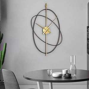 Luxury Iron <b>Wall</b> <b>Clock</b> <b>Modern</b> Silent Decorative <b>Clock</b> for Home Office and Hotel At Best Price - Product Image 1