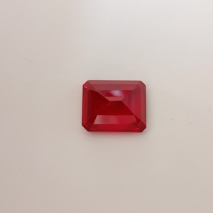 Piedras preciosas sueltas de rubí rojo de corte octogonal creadas en laboratorio de alta calidad para la fabricación de joyería fina y de lujo, anillos, pendientes, colgantes. - Product Image 4
