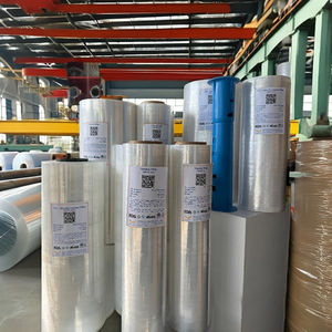 ฟิล์มยืดไร้แกนกระดาษคราฟท์ ยี่ห้อ CF077 รุ่น 2026-1 ความยาว 500 เมตร เกรดอาหาร โปร่งใส พื้นผิวเรียบ พิมพ์ออฟเซ็ต Ho - Product Image 5