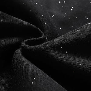 Sudadera con Capucha Constellation Rhinestone para Hombre, Mezcla de Algodón y Poliéster, Sudadera con Capucha con Patrón de Cristales en Forma de Grupo de Estrellas - Product Image 2