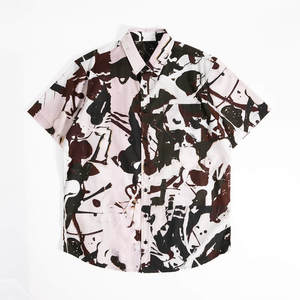 2023 Latest Design Factory Wholesale Price Hawaiian Spandex/Polyester <b>Short</b> <b>Sleeve</b> <b>Button</b>-<b>up</b> Eco-Friendly Breathable Shirts Men - Product Image 1