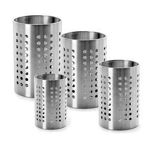 Ensemble de porte-ustensiles pour la cuisine, rangement pour baguettes et cuillères, design minimaliste, type sur pied, empilable - Product Image 2