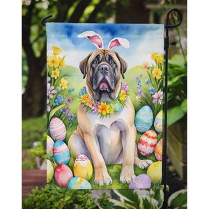 Mastín Pascua huevo caza Multicolor jardín bandera buzón decorativo patio Banner para Patio ilustraciones para macizos de flores - Product Image 3