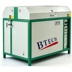 เครื่องตัดวอเตอร์เจ็ทแบบใช้สารขัดถู BTECH CNC พร้อมปั๊มเพิ่มแรงดันสูงสุด 4200 บาร์ พร้อมถังใส่สารขัดถูอัตโนมัติ 37 กิโลวัตต์ 220-480 โวลต์ - Product Image 2