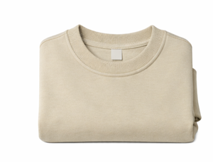 เสื้อสเวตเชิ้ตคอกลมโอเวอร์ไซส์สำหรับผู้หญิง สีพื้น ผ้าฝ้ายถัก 100% แขนยาว ระบายอากาศได้ดี ทรงปกติ เหมาะสำหรับฤดูใบไม้ร่วง เสื้อฮู้ดผู้หญิง - Product Image 3