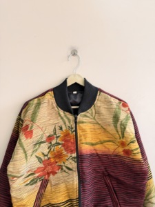 Blouson bomber bohème oversize unisexe, style ample, veste d'hiver, fermeture éclair, coupe-vent - Product Image 5