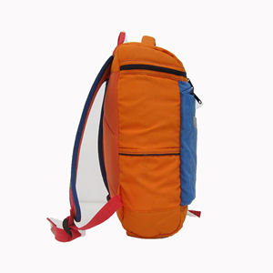Modern Color Block <b>Student</b> Daypack Durable High Density Fabric Padded Internal Compartment for School and Travel <b>backpack</b> - Product Image 2