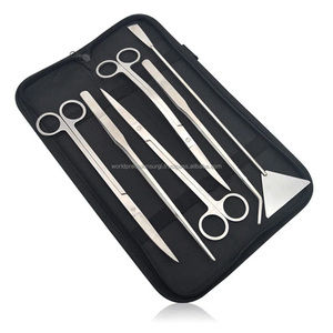 Kit d'entretien pour aquarium : Ciseaux ondulés et pinces en acier inoxydable pour la taille des plantes aquatiques – Outil manuel pour aquascaping - Product Image 5