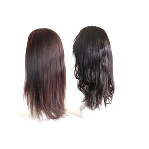 Peluca de Cabello Humano Remy Indio con Capas |   Cabello Virgen 100% Natural |   Peluca de Cabello Natural de Doble Trama para Toda la Cabeza - Product Image 3