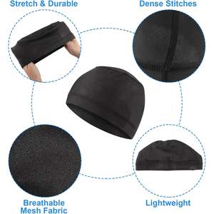 2025 doublure de casque de casquette de crâne personnalisée pour hommes évacuant la sueur sous les doublures de refroidissement de casque de moto et de cyclisme - Product Image 2