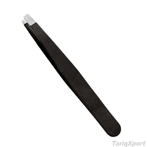 Pinzas de Cejas Profesionales de Acero Inoxidable Duraderas al por Mayor de Fábrica, Juego de Pinzas para Cejas con Logotipo Personalizado, Modernas, Planas y Inclinadas - Product Image 2