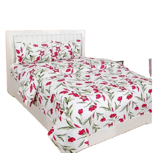 Juego de Fundas de Edredón de Algodón Cepillado de Alta Calidad, Juego de Ropa de Cama Clásica, Antiestática, Ecológica, No Tóxica, 300 Hilos - Product Image 6