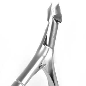 Coupe-ongles en acier inoxydable 12,5 mm, lame plate, pointe acérée, outil professionnel de manucure et pédicure pour adultes, style simple - Product Image 5