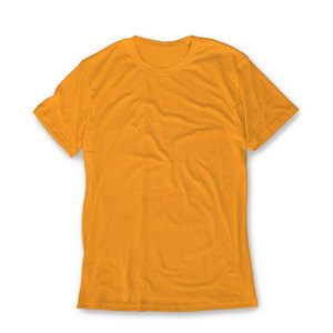 Camiseta de algodón de manga corta con cuello redondo, corte ajustado, color verde oliva, informal, de punto, de longitud regular para hombre. - Product Image 3