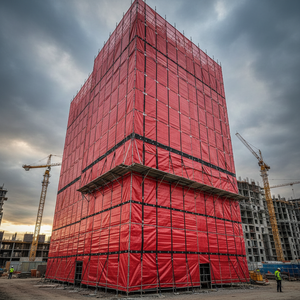 Lámina de Plástico Resistente al Viento de Grado Comercial, Cubierta Impermeable con Protección UV para Almacenes y Protección de Sitios - Product Image 5