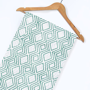 Tissu en coton biologique de qualité supérieure imprimé géométrie pour la décoration intérieure bâches de voiture épaisseur légère chemises rideaux sacs d'artisanat - Product Image 5