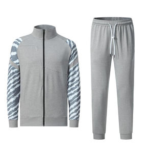 Ensemble de vêtements de sport décontractés pour hommes, automne, noir, veste à capuche zippée, pantalon de jogging, fitness, course à pied, respirant, séchage rapide, logo - Product Image 4