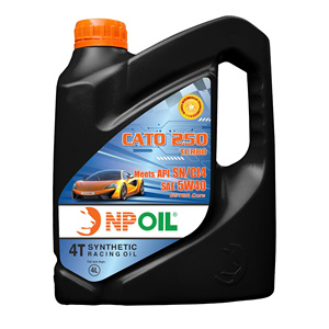 Huile moteur NPOIL CATO 250 TURBO 5W40 4L 5L 6L Huile de base et additifs premium pour moteurs essence et diesel - Product Image 1
