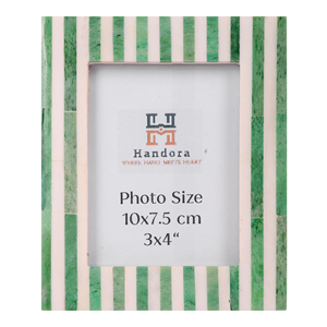 Handmade Bone <b>Foldable</b> Vertical Minimalist Photo Frame - Product Image 1