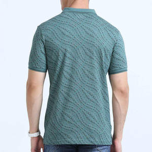 Nouvelle Arrivée Chemise Imprimée Homme avec Logo Frontal Manches Courtes Décontractée Respirante Séchage Rapide Anti-Plis Écologique Jersey 100% Coton - Product Image 2