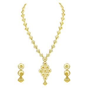 Colliers courts en laiton plaqué or micro 14K 18K 24K en gros, colliers de mode de conception turque, ensemble de mariage turc traditionnel - Product Image 3