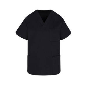 Professional Men Medical Scrub <b>Set</b> V-neck Short Sleeve <b>Doctor</b> Nurse Hospital Uniform Workwear Stretch Breathable Surgical Suit - Product Image 1