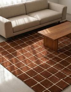 Alfombra de Lana Abstracta Antideslizante Hecha a Mano de Primera Calidad, Alfombra Moderna para Sala de Estar, Dormitorio, Decoración de Hotel - Product Image 4