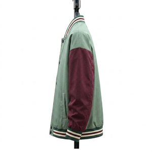 Wholesale <b>Men</b> Sublimated <b>varsity</b> <b>Jackets</b> OEM Custom Logo Long Sleeves Casual <b>Bomber</b> <b>Jacket</b> <b>Men</b> For <b>Men</b> Top Selling <b>Varsity</b> - Product Image 3