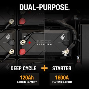 แบตเตอรี่ลิเธียม LiFePO4 12โวลต์-ใช้งานได้อเนกประสงค์120Ah วงจรลึก + แบตเตอรี่กลุ่ม1600A 31 - Product Image 2