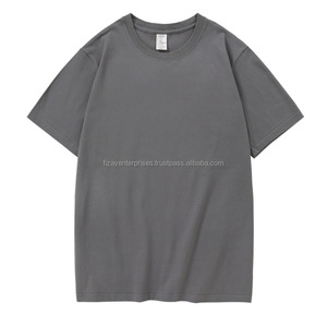 T-shirt décontracté unisexe surdimensionné en fibre de bambou 100 % personnalisé avec impression numérique, manches courtes, haute qualité, été 2022 - Product Image 2