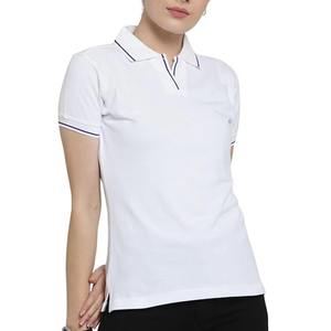 Camiseta polo de moda para mujer, ropa deportiva para gimnasio, cuello vuelto, para correr, talla grande, manga corta, lisa, en oferta. - Product Image 2