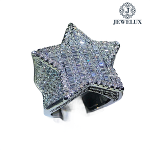 Best Quality Elegant Fashion <b>Ring</b> Unisex Luxury Jewelry IGI Certified <b>925</b> <b>Silver</b> 18K Gold Plated Wedding Engagement Gift Best - Product Image 3