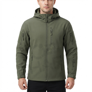 2026 New Wholesale <b>Men</b> <b>Winter</b> Stretch Softshell <b>Jacket</b> Custom Logo Impermeable <b>Waterproof</b> Fleece Soft Shell <b>Jacket</b> - Product Image 2