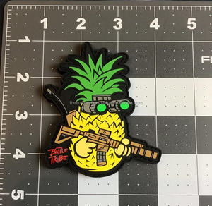 Patchs en PVC de bonne qualité patchs de broderie personnalisés avec logo patchs de broderie en PVC à la mode tissu sergé - Product Image 6