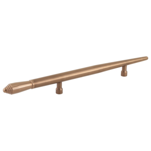 Manija Larga para Puerta Principal de Acero Inoxidable SS 304 con Diseño de Mace, Acabado PVD Dorado, PVD Oro Rosa, PVD Negro, Extremo Cónico, Herrajes para Entrada - Product Image 2