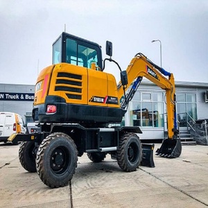 Miniexcavadora de grado profesional con potente sistema hidráulico diseñada para la eficiencia en la construcción y para uso a largo plazo. - Product Image 2