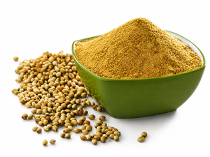 AQUA VRIKSHA Polvo de Cilantro Premium |   Cilantro en Polvo 100% Natural y Seco |   Proveedor de Especias de Calidad de Exportación - Product Image 1