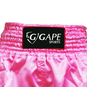 Shorts de Muay Thai respirants et athlétiques, séchage rapide, personnalisables, coupe confortable, fabriqués au Pakistan, 100% polyester, légers - Product Image 5