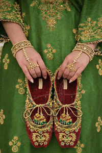 Khussa para Mujer, Hecho en Pakistán, Diseño Personalizado, Material Duradero de la Mejor Calidad, Antideslizante, Estampado a la Moda, Venta Caliente, MOQ Bajo - Product Image 5