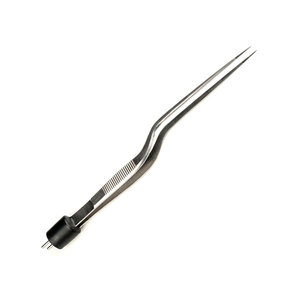 Pince bipolaire non isolée à baïonnette 16,5 cm avec pointes de 0,5 mm, 1,0 mm et 2,0 mm, instrument chirurgical électrique en acier inoxydable - Product Image 6