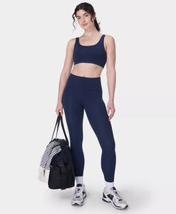 Nuevo Diseño de Top Deportivo de Nailon y Elastano para Mujer, Conjunto Deportivo con Dobladillo Curvo y Almohadillas Extraíbles - Product Image 5