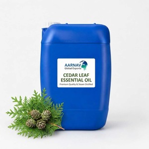 Natürliches Zedernblatt-Ätherisches Öl Eukalyptus Thuja Occidentalis Therapeutische Qualität 100% Reines Dampfdestilliertes Aromatisches Grünes Öl - Product Image 5