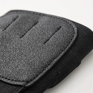 Black Neoprene Wrist <b>Support</b> Weightlifting Tennis Grip Pads Elastic <b>Finger</b> Loops Non-Slip Palm Guards Professional Protection - Product Image 2