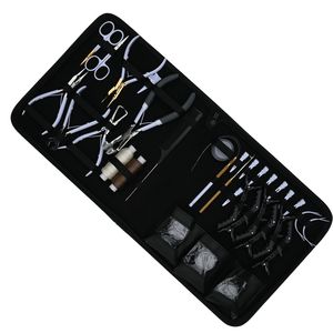 Kit d'outils pour extensions capillaires : pinces, outils de retrait de perles, ciseaux à sertir, accessoires de coiffure pour perruques, qualité professionnelle pour salon - Product Image 6